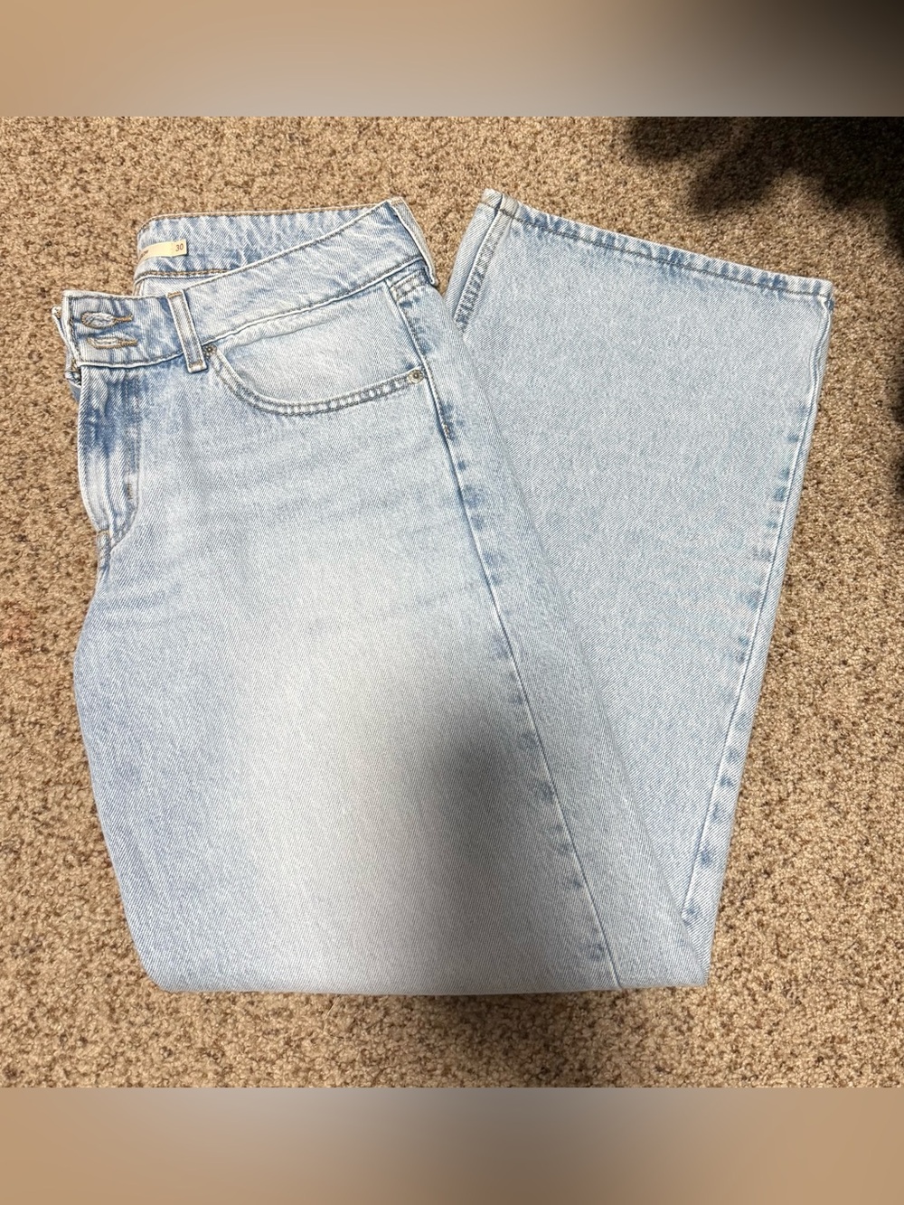 NWT Levis low rise baggy jean